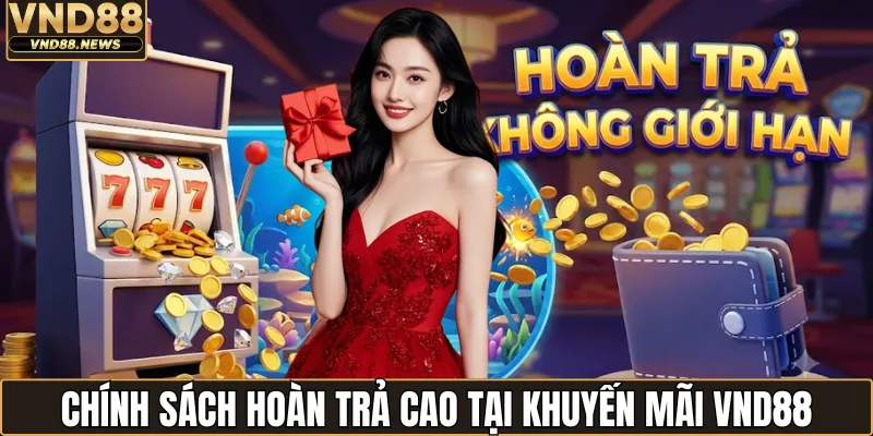 Khuyến mãi VND88 3 Chính sách hoàn trả cao tại khuyến mãi VND88