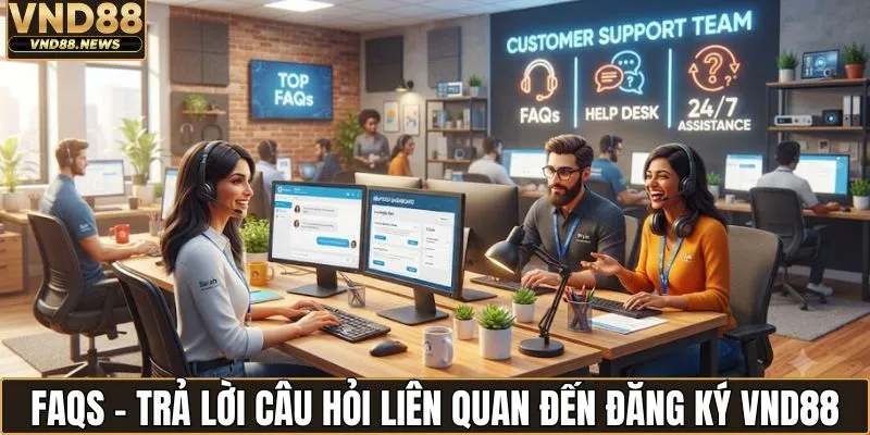 Đăng ký VND88 3 FAQs - trả lời câu hỏi liên quan đến đăng ký VND88