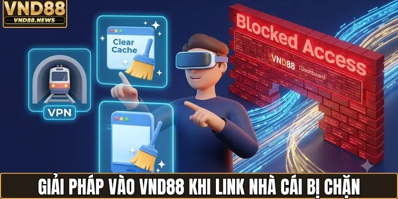 Đăng nhập VND88 3 Giải pháp vào VND88 khi link nhà cái bị chặn