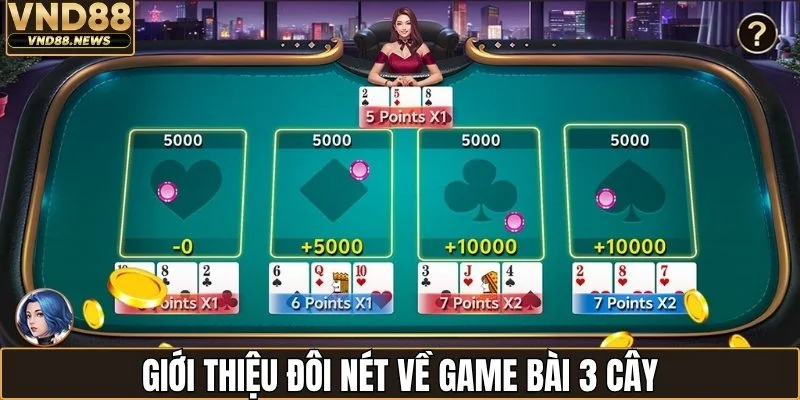 Chơi Bài 3 Cây Online - Cẩm Nang Dành Cho Hội Viên Mới 1 Giới thiệu đôi nét về game bài 3 cây