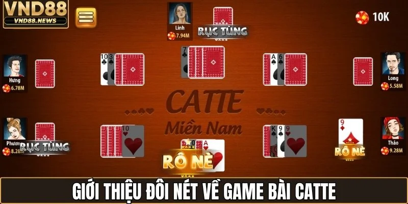 Giới thiệu đôi nét về game bài catte