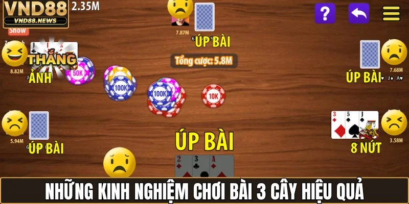 Chơi Bài 3 Cây Online - Cẩm Nang Dành Cho Hội Viên Mới 3 Những kinh nghiệm chơi bài 3 cây hiệu quả