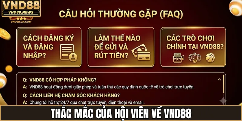 Đánh Giá VND88 - Phân Tích Khách Quan Về Chất Lượng 3 Thắc mắc của hội viên về VND88