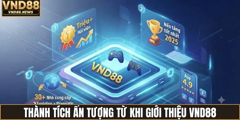 Giới thiệu VND88 2 Thành tích ấn tượng từ khi giới thiệu VND88