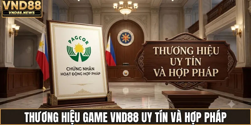 Game VND88 1 Thương hiệu game VND88 uy tín và hợp pháp